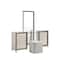 Global Furniture Usa Modern  Zebra Zambrano White Vanity Set 2664 - alternate 6